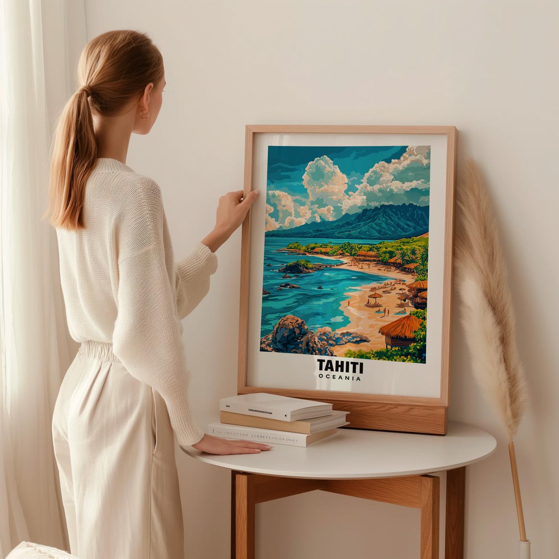 Tahiti Print French Polynesia Poster Tahiti Views Tahiti Beaches Tahiti Island Tropical Charm Tahiti Beauty Tahiti Heritage Tahiti - Image 2