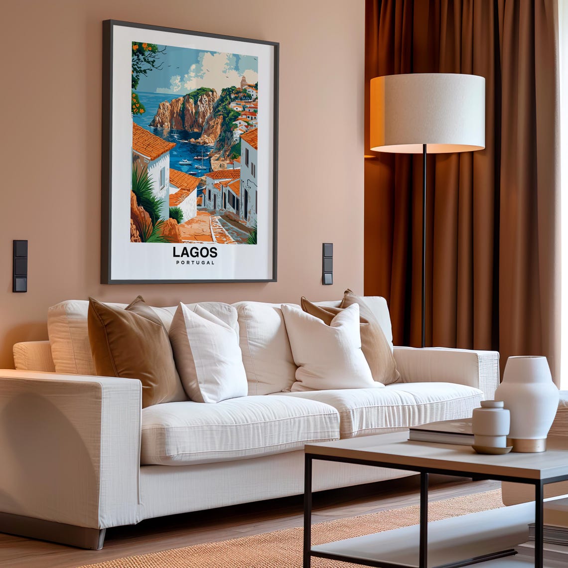 Lagos Print Wall Art Portugal Portugal Print Lagos Travel Gift Lagos Poster Birthday Gift Portugal Heritage - Image 4