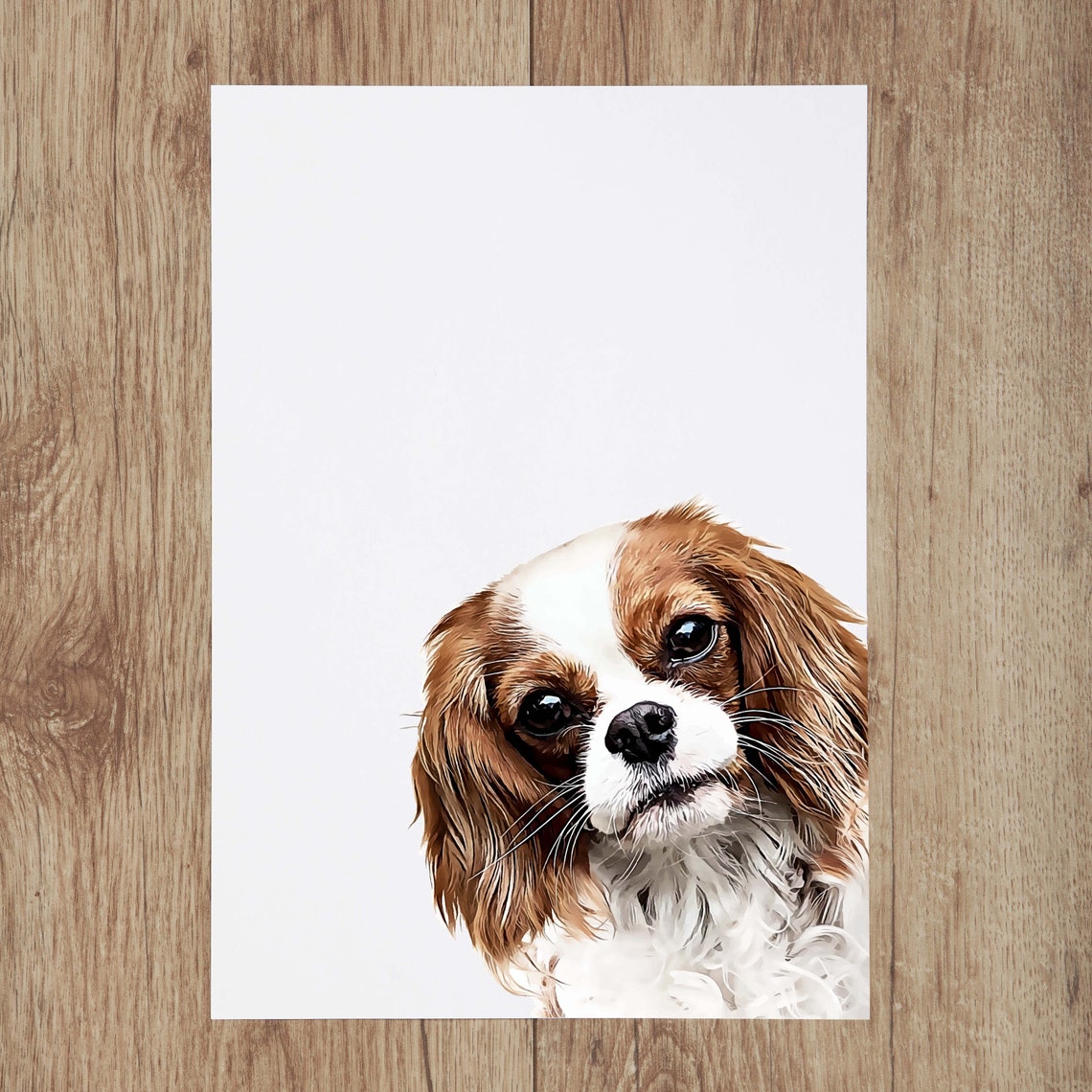 Custom Pet Portrait, Pet Memorial Art Print - Image 3