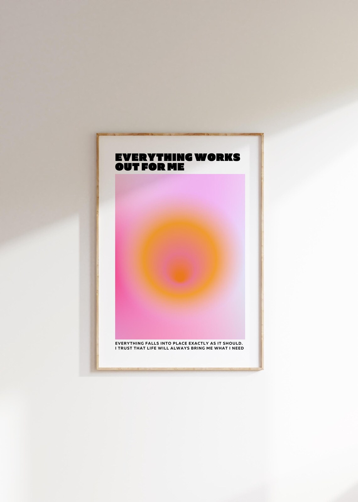 Spiritual Manifestation Quote Poster, Astrology Decor - Image 3