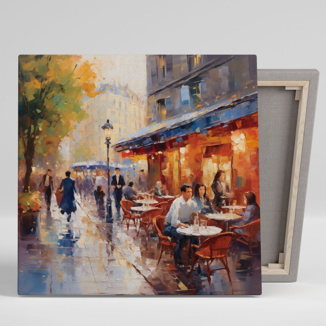 Retro Italian Art Print, Vintage Wall Decor Poster