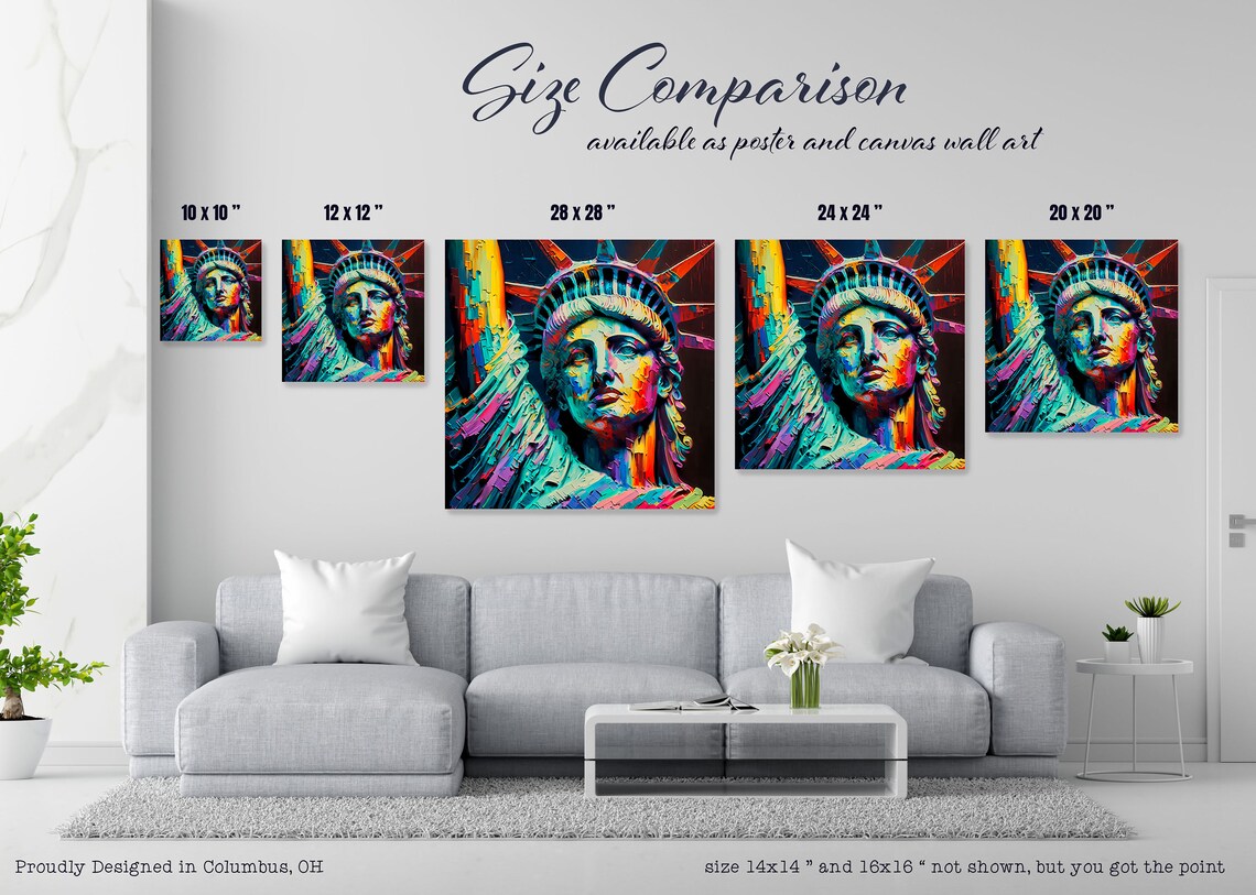 Statue Of Liberty, New York City Travel Poster - Image 2