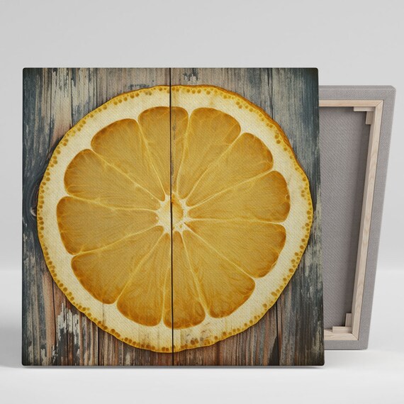 Orange Wall Art Or Poster Appetite For Art Kitchen Wall Hanging Fruits Wall Art Delicious Dcor Accents Living Room Decor