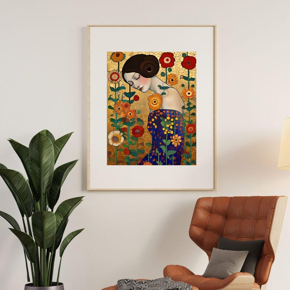 Dreams, Klimt Style Modern Art Print - Image 5
