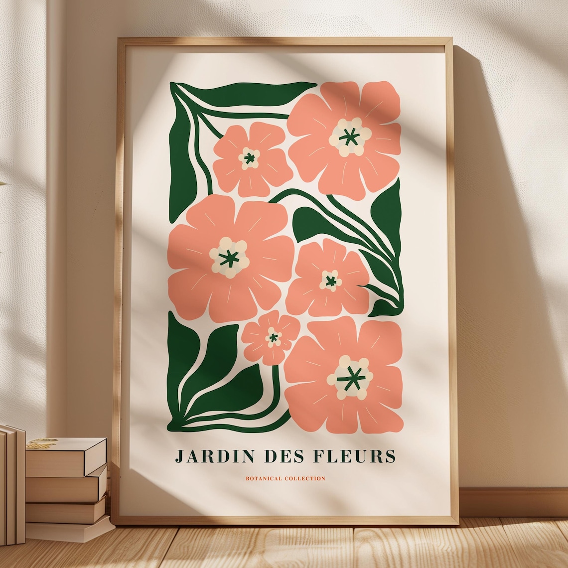 Henri Matisse Retro Flower Abstract Botanical Art