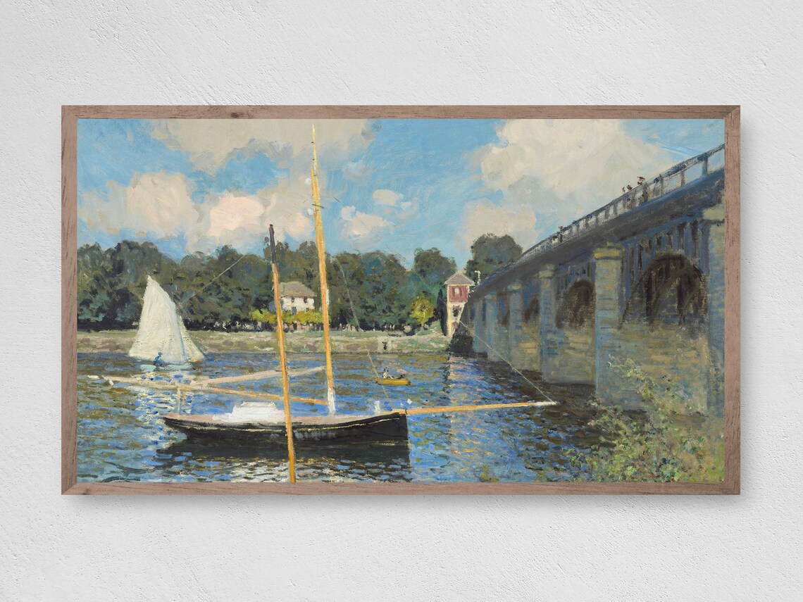 Bridge Of Beauty Lake Landscape Art Print