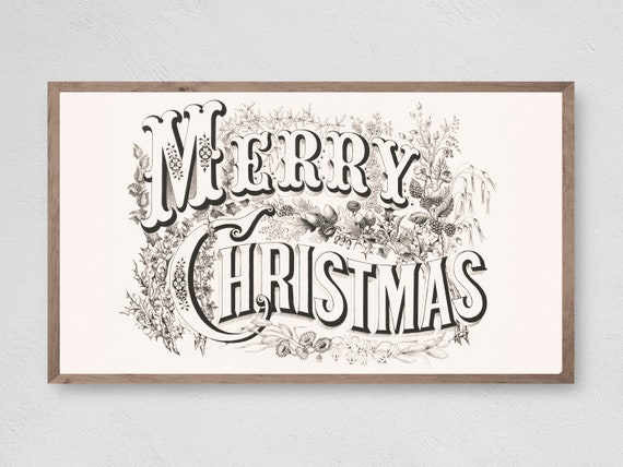Christmas Merry Christmas Instant Winter Poster