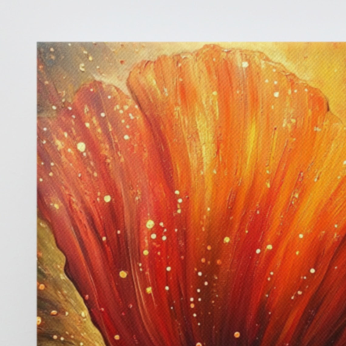 Red Poppy Print Large Painting Print Flower Wall Art Nature Art Poppy Art Poppy Painting Print Large Red Wall Art - Image 3