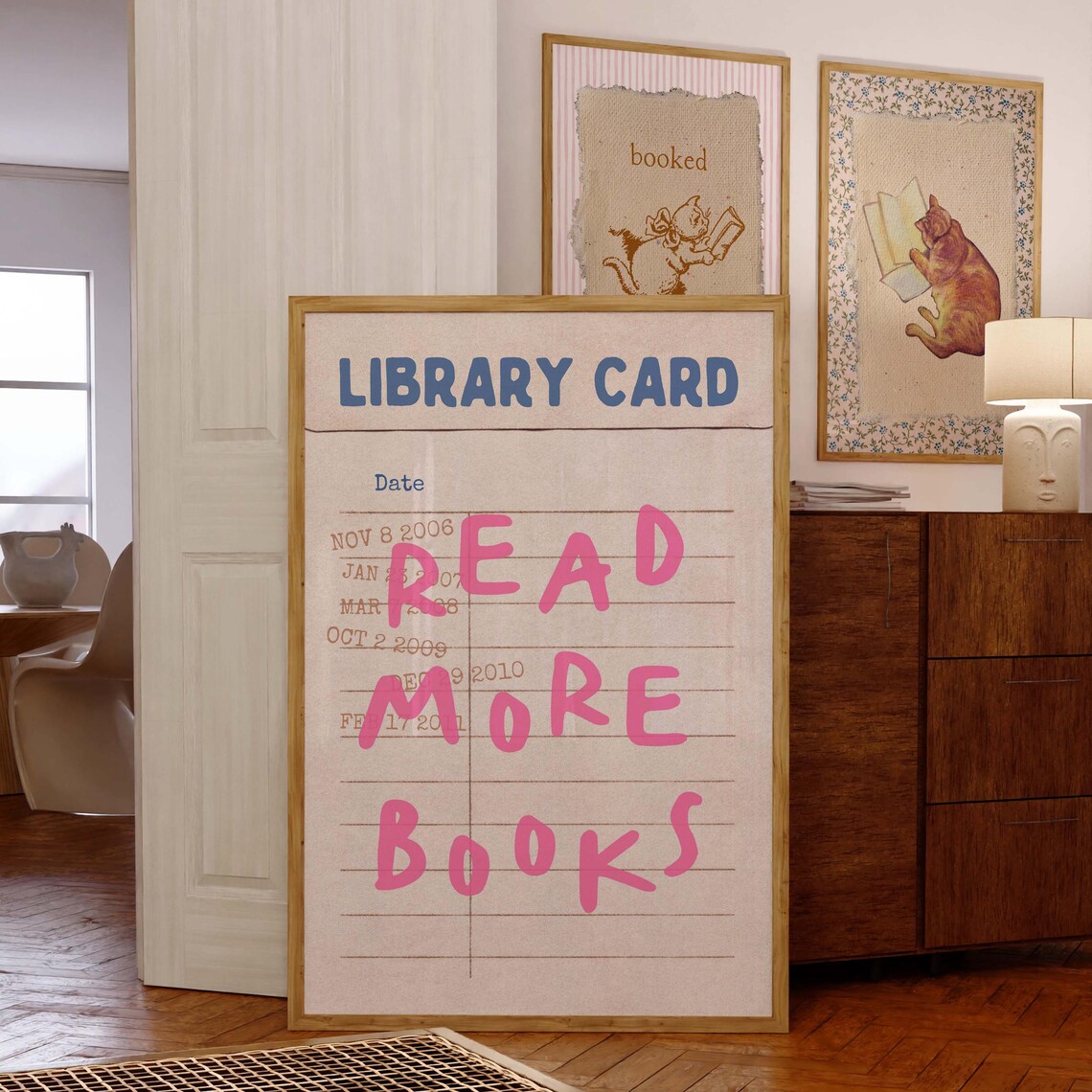 Read More Books, Retro Poster For Readers - Image 3