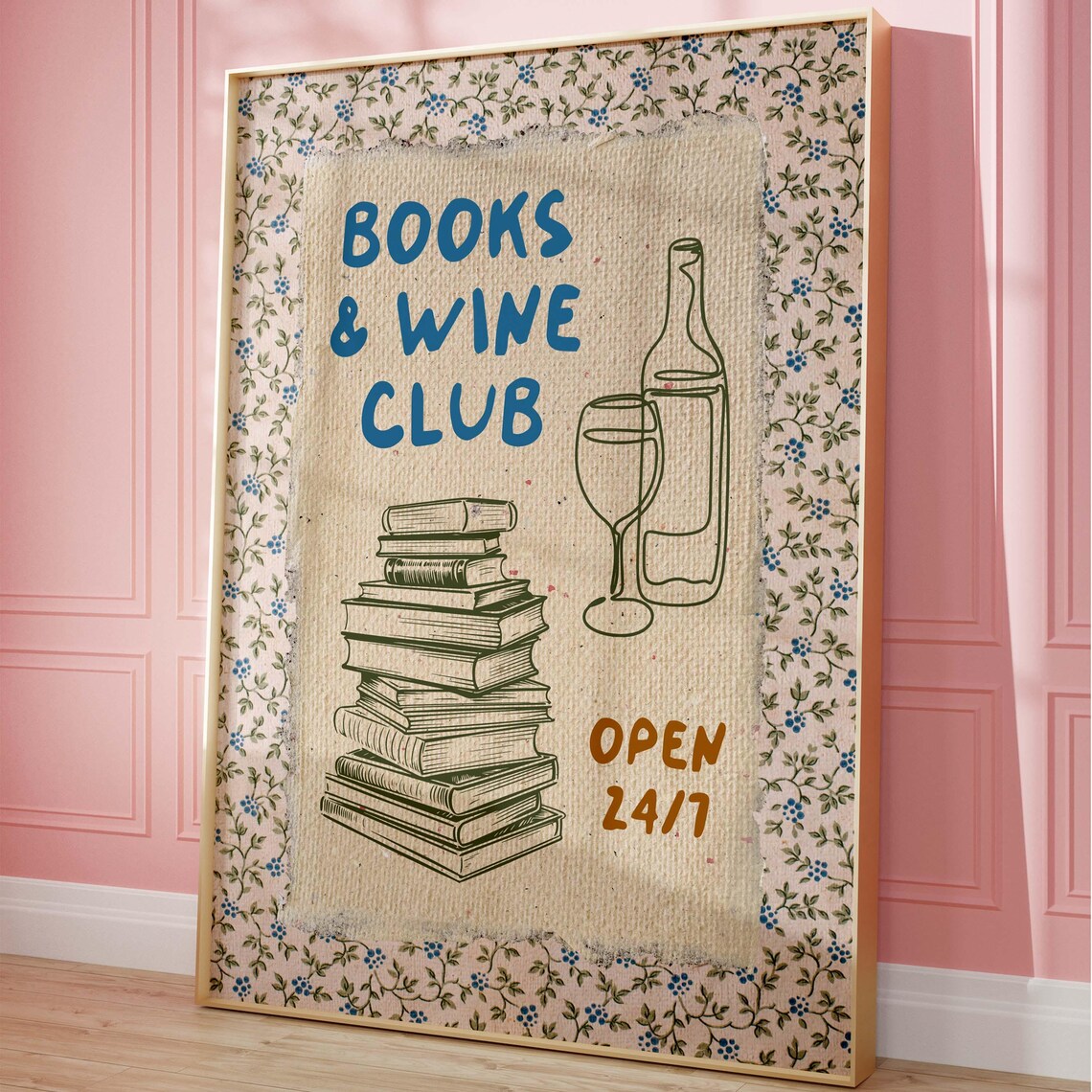Book Club Poster, Bookish Gift for Reading Lovers - Image 5