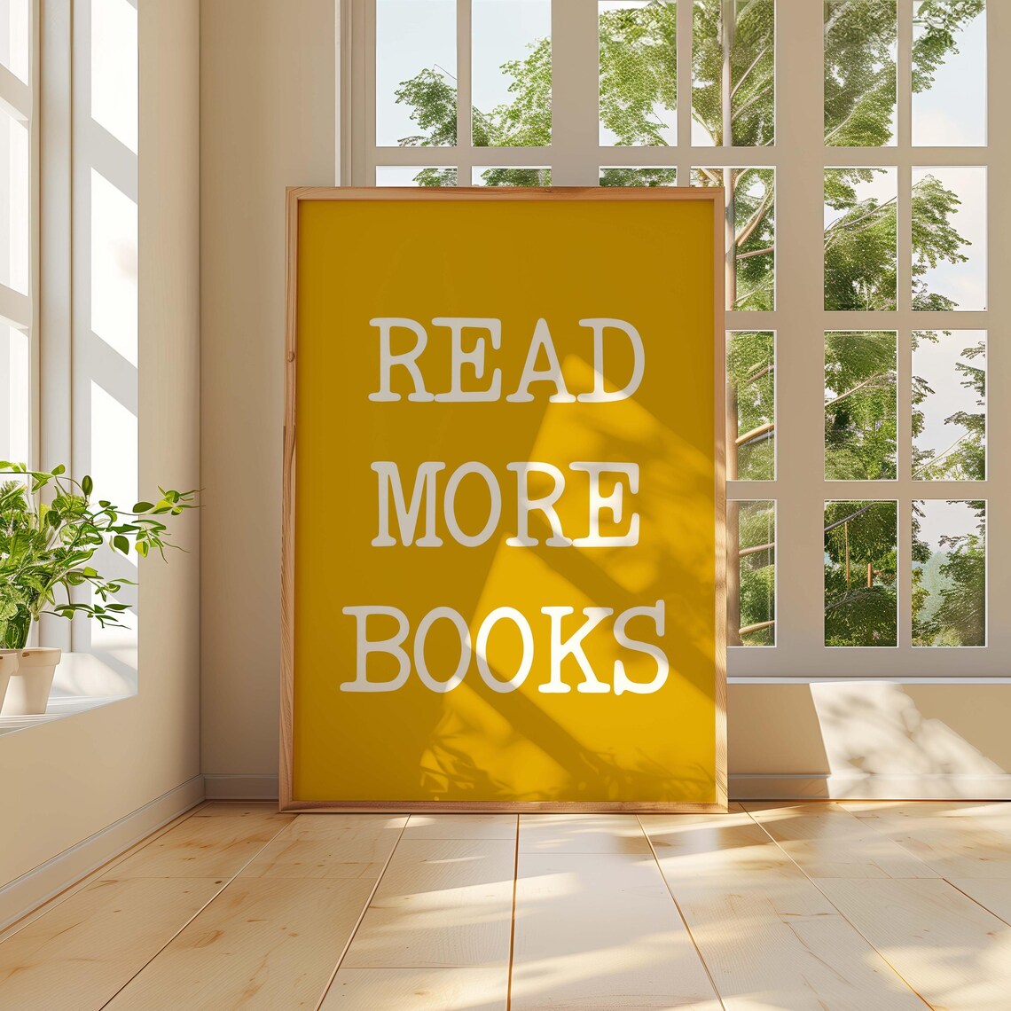 Hot Girls Read Books, Minimalist Poster Print - Image 5