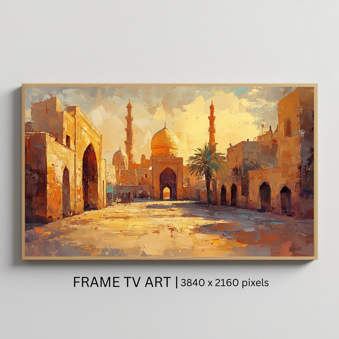 Middle Eastern Mosque, Islamic Architecture Art Print