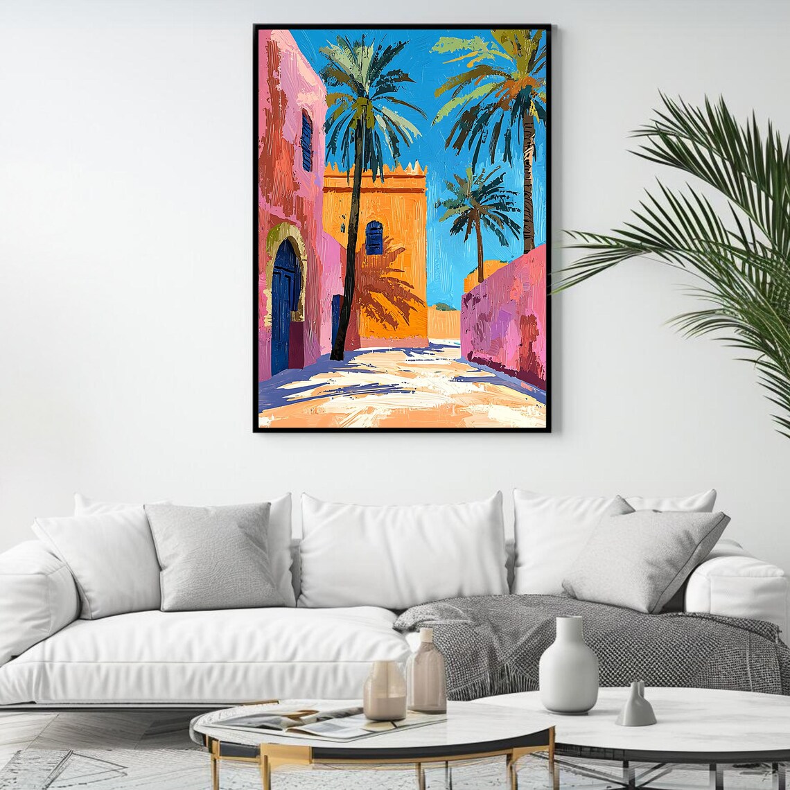 Moroccan Street Art Print, Middle Eastern Decor - Image 4