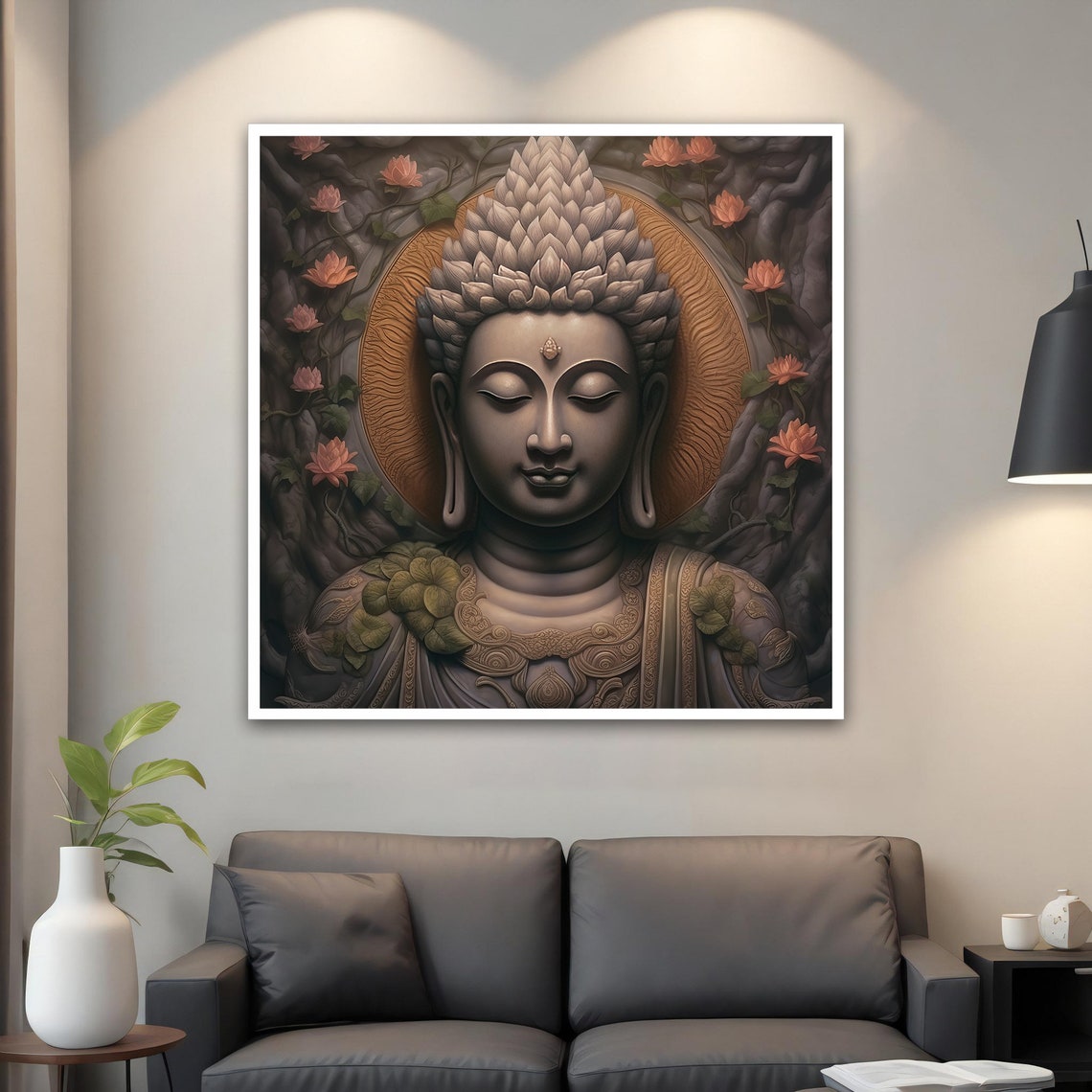 Buddha, Buddhism Meditation Art Print - Image 4