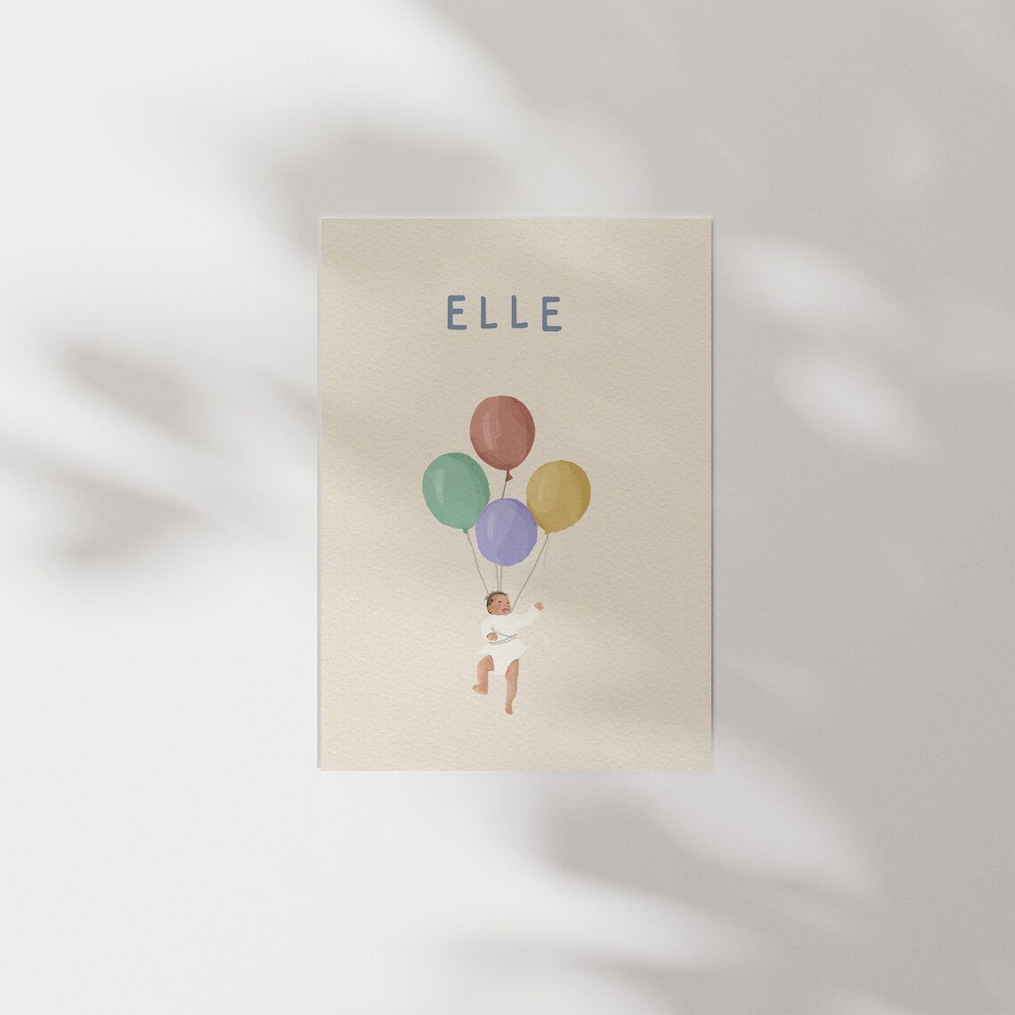 Custom Birth Announcement, Nursery Decor - Image 2