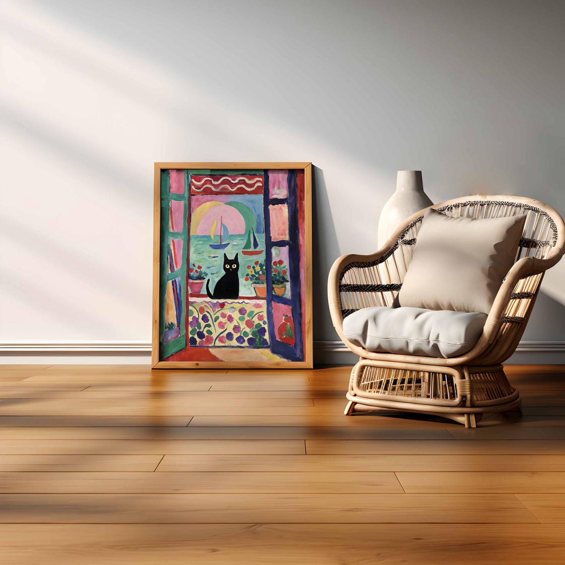 Henri Matisse Cat Print, Decorative Poster - Image 2