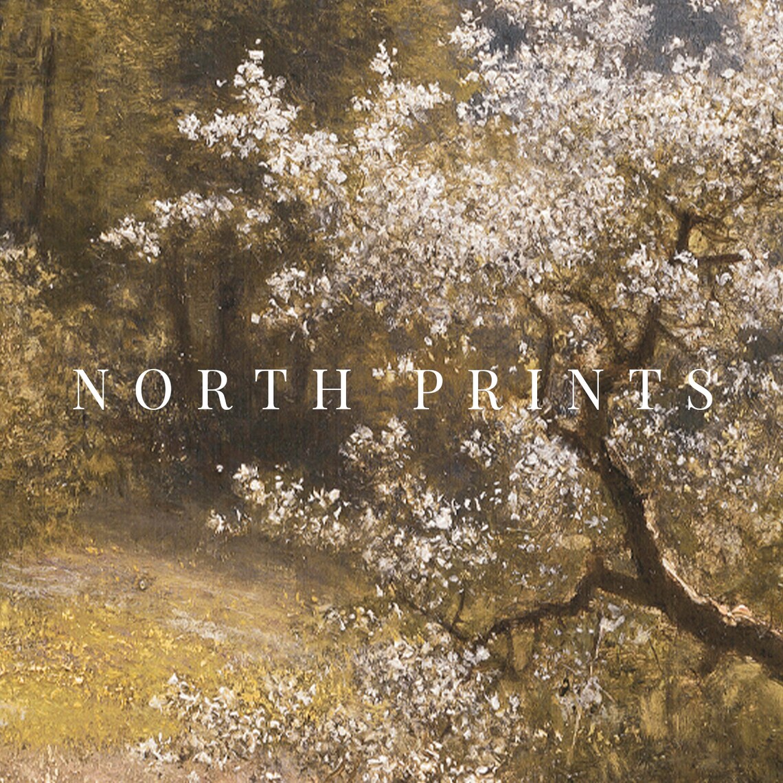 Victorian Vintage Summer Landscape Art Print - Image 4