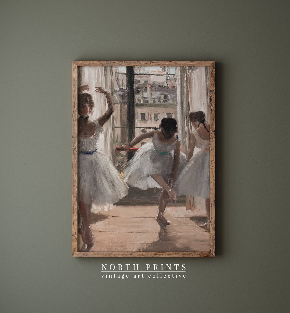 Ballerina Painting Vintage Ballet Art Print - Image 4