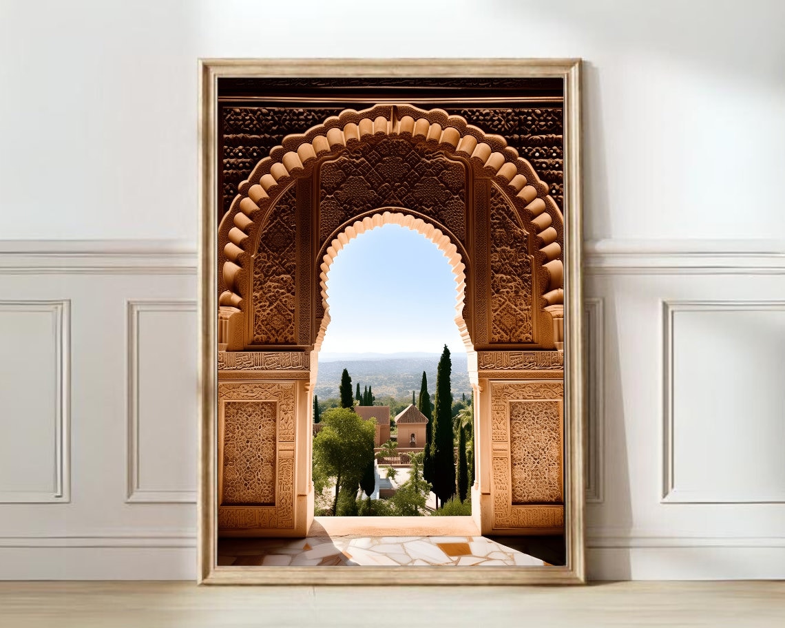 Seville Travel Poster, Andalusia Spain Art Print