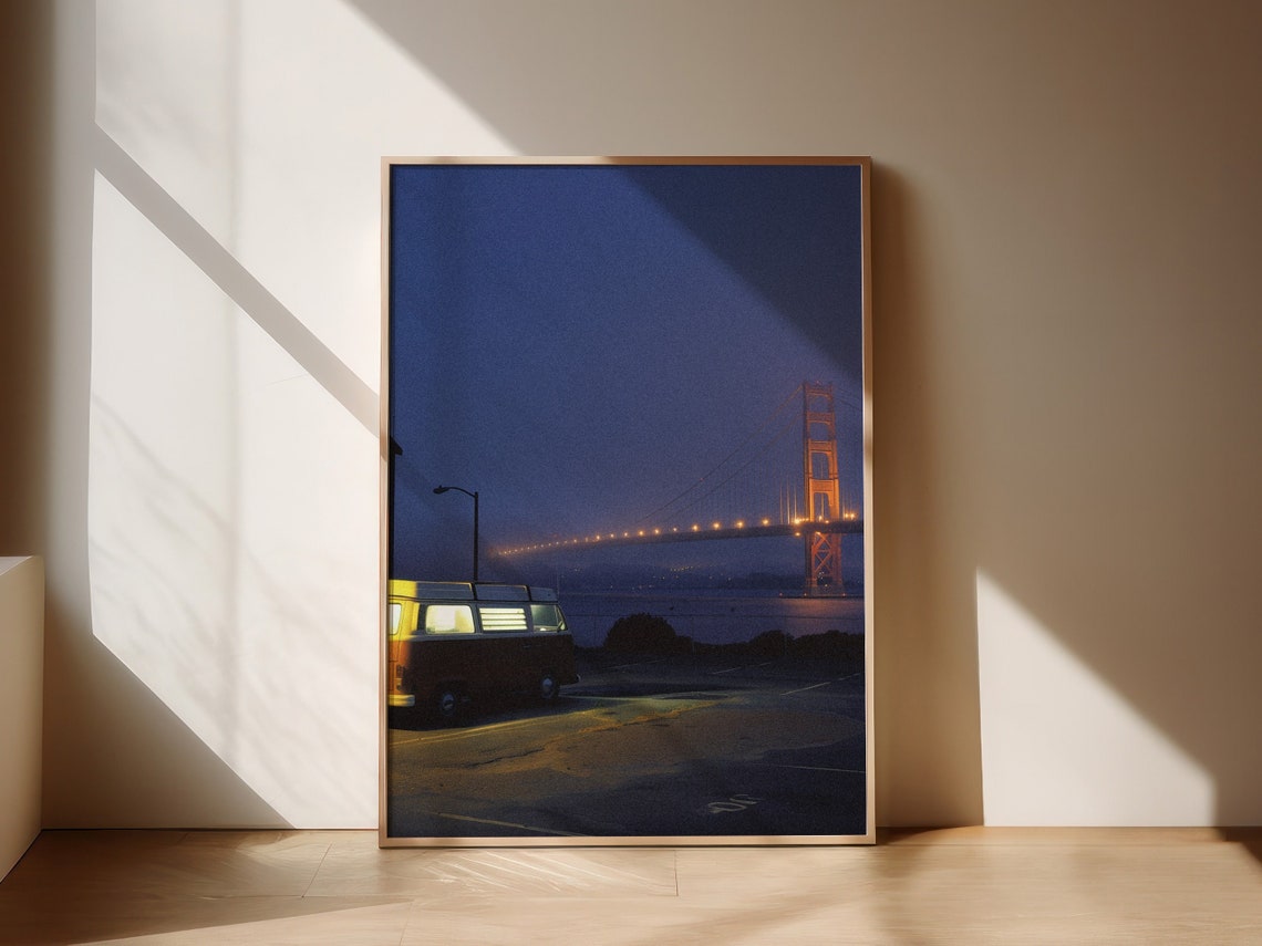 Vintage San Francisco Poster Retro San Francisco Poster San Francisco Poster Vintage City Poster Vintage City Photo Vintage Photography