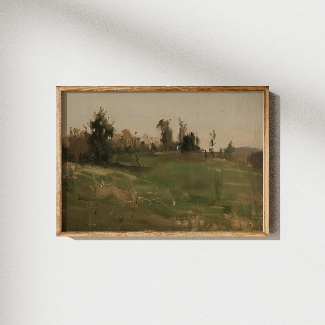 Gallery Wall Set Of Nine Vintage Artworks Eclectic Curated Wall Art - Image 3