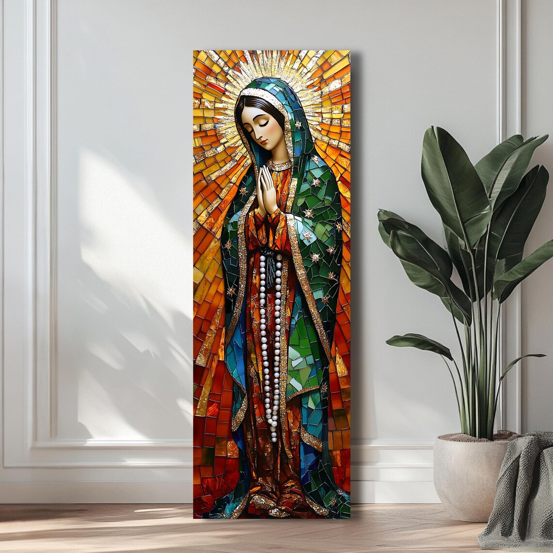 Blessed Mother, Our Lady Of Guadalupe Art Print - Image 3