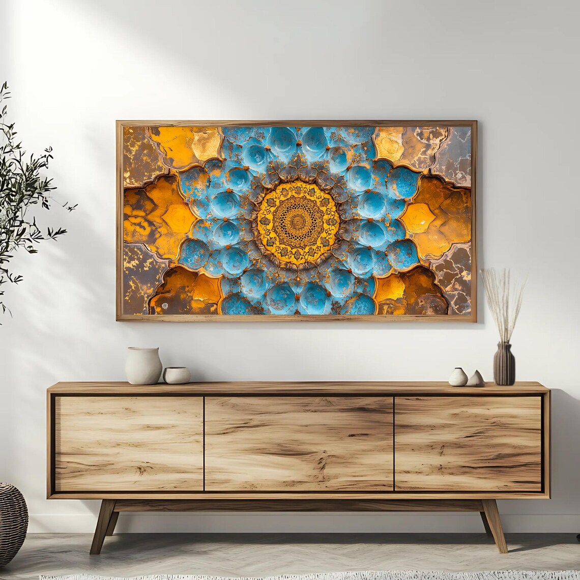 Islamic Mandala Art, Geometric Islamic Design - Image 3