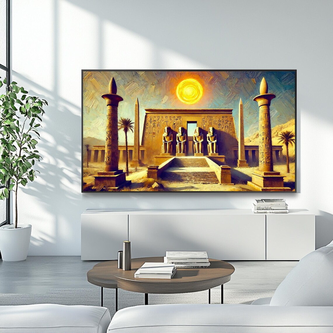 Ancient Egypt Art, Egyptian Historical Wall Decor - Image 4
