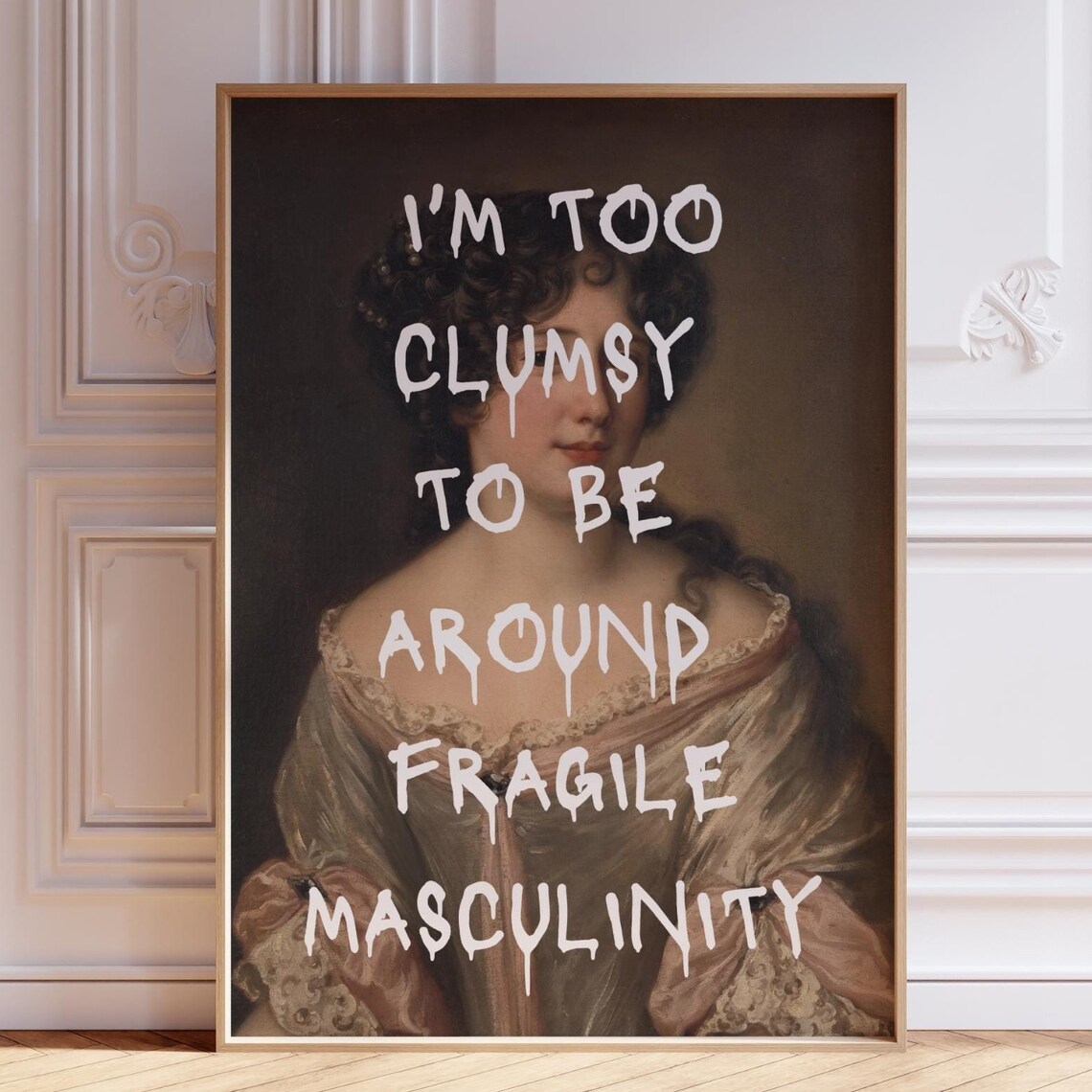 Feminism Poster, Vintage Maximalist Art Print - Image 8