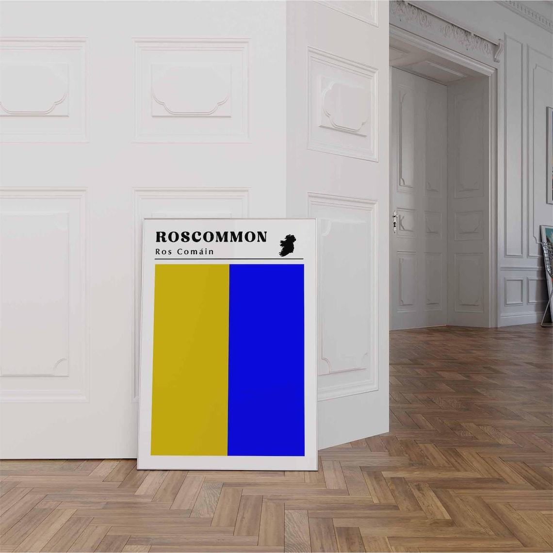 Roscommon Flag, County Roscommon Art Print - Image 2