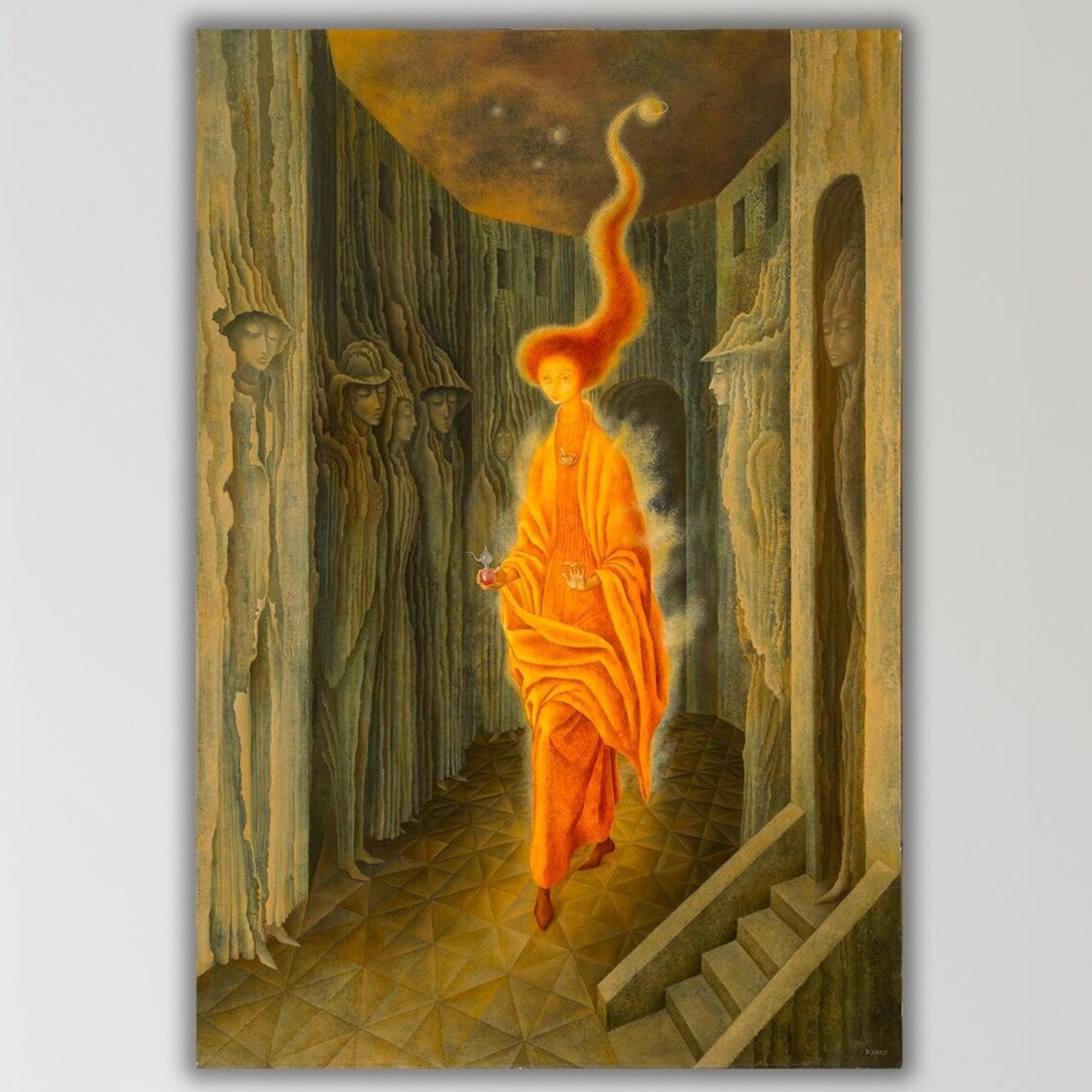 Remedios Varo The Call, Surrealist Art Print