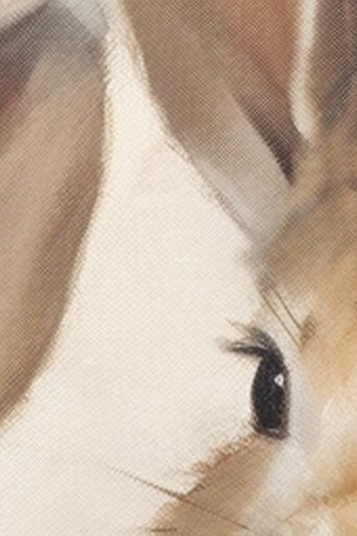 Two Brown Rabbits Grass Meadow Duo Spring Vintage Animal Poster - Image 2