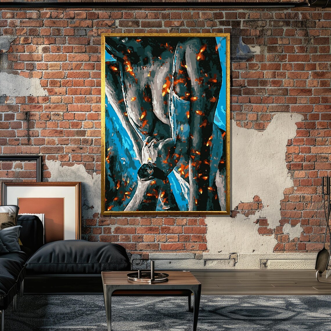 Abstract Figure Art, Bold Modern Contemporary Spaces - Image 6