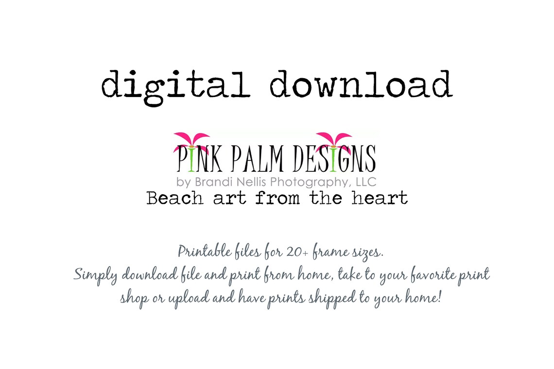 Pink Beach Print, Pink Pool Float Beach Decor - Image 2