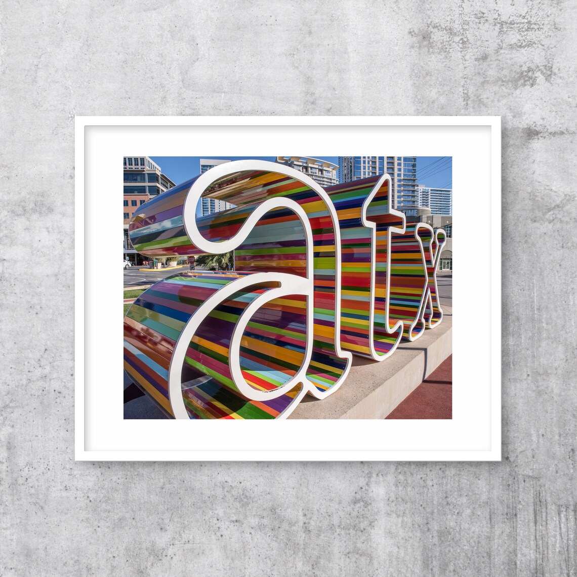 Austin TX Horizontal Texas Photography Art Print - Image 3