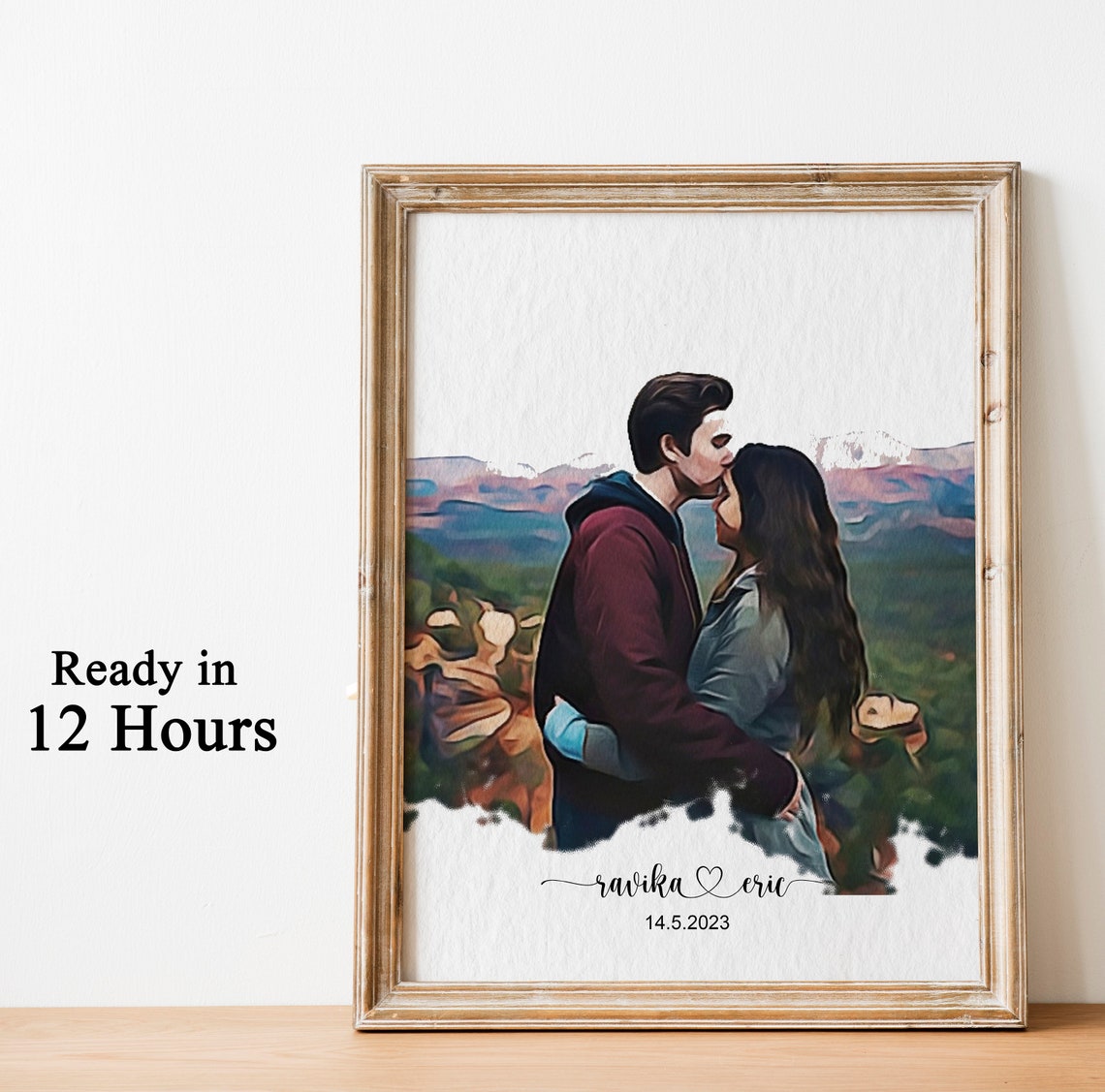 Watercolor Painting From Photo Watercolor Painting Custom Painting From Photo Watercolor Painting Watercolor Prints Art