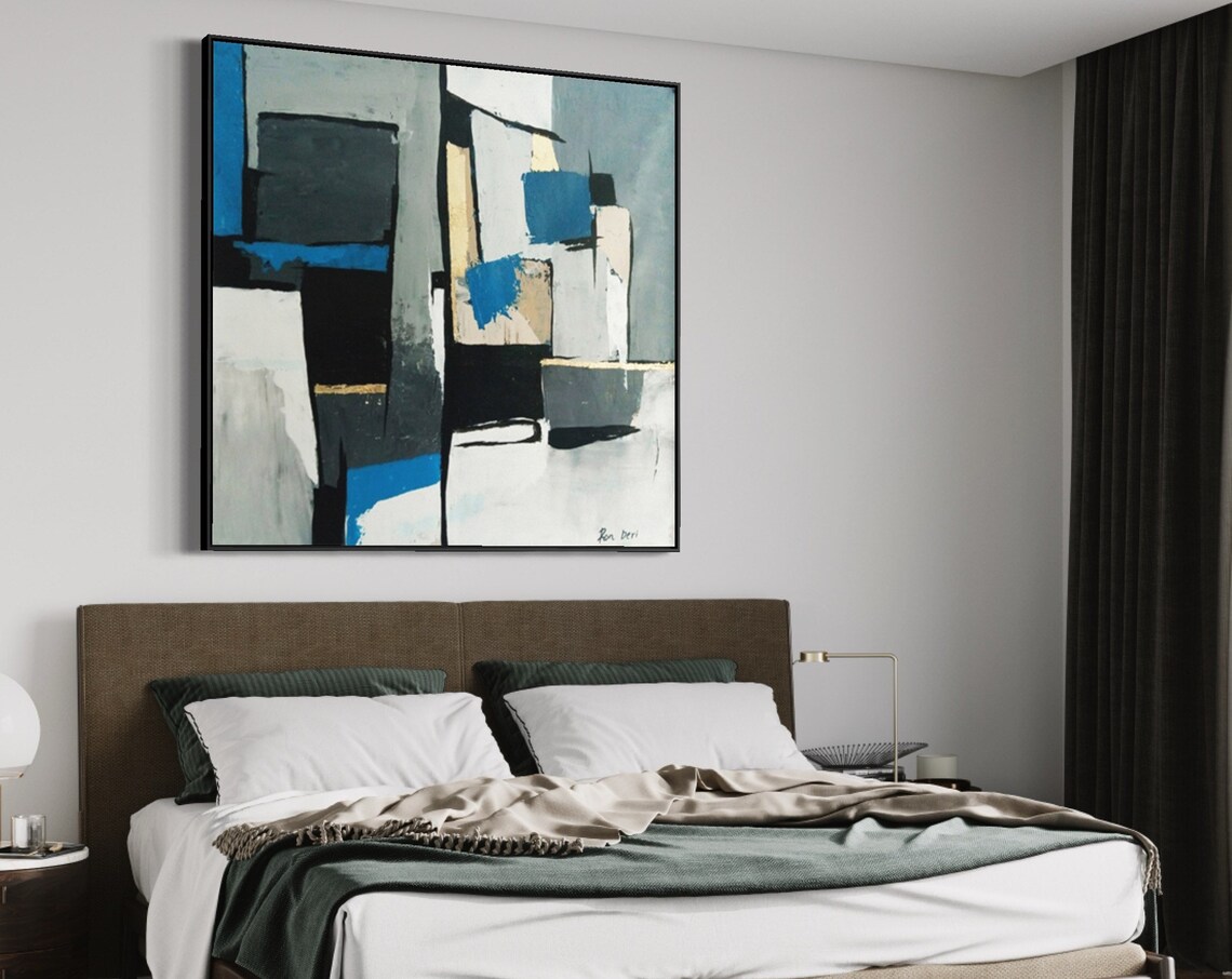 Abstract Painting, Contemporary Art Wall Art Print - Image 2