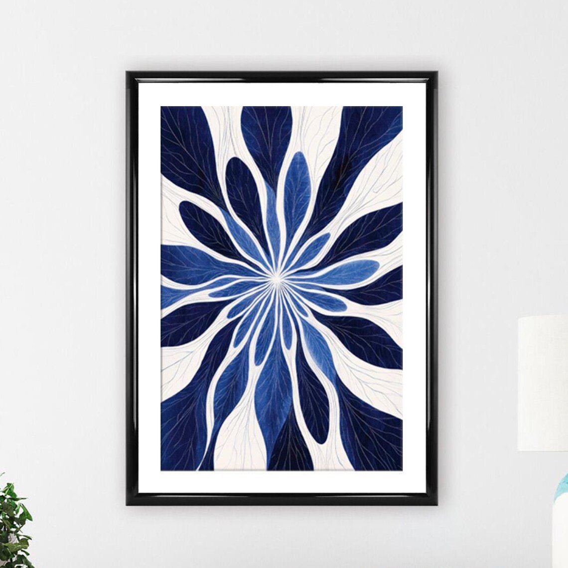 Elegant Abstract Art Print, Posh Abstract Decor