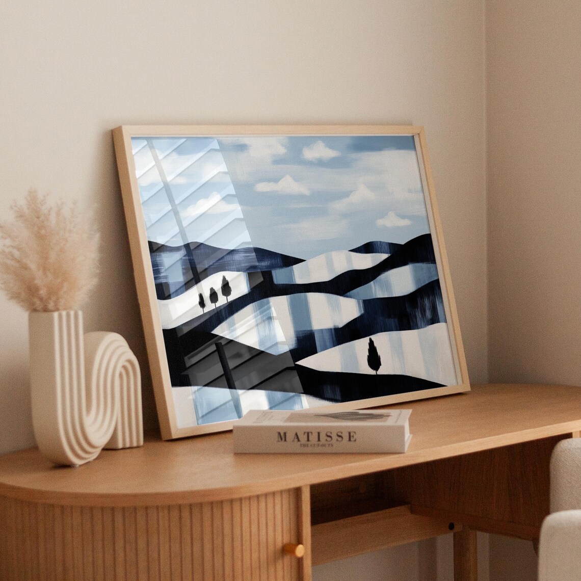 Modern Abstract Landscape, Minimalist Nature Print - Image 6