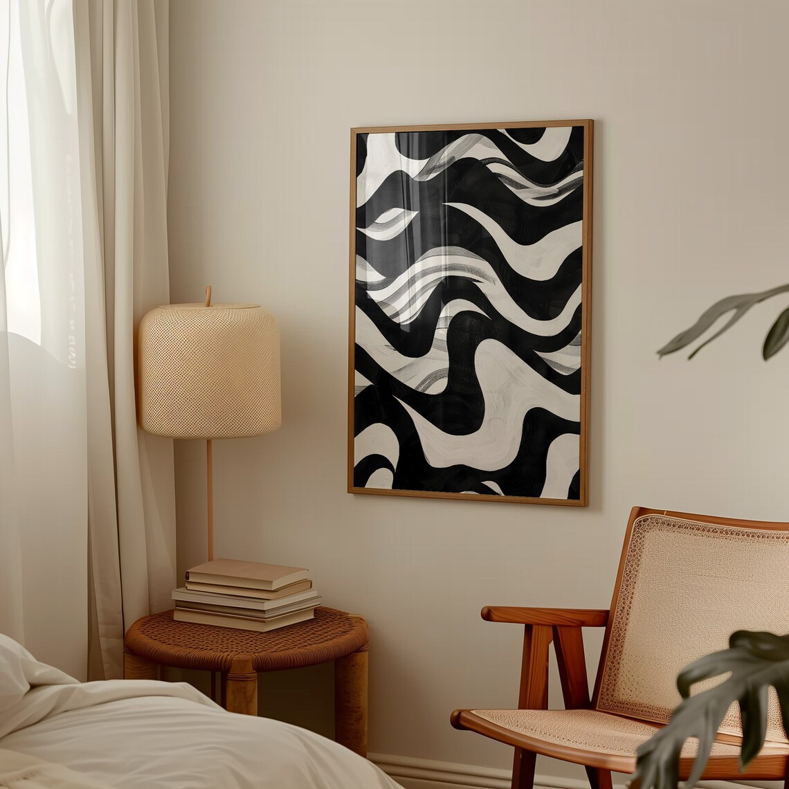 Geometrical Modern Abstract, Mid Century Art Print - Image 3