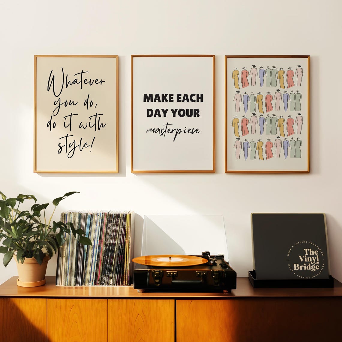 Make Each Day Your Masterpiece Bold Motivational Quote Poster - Image 3