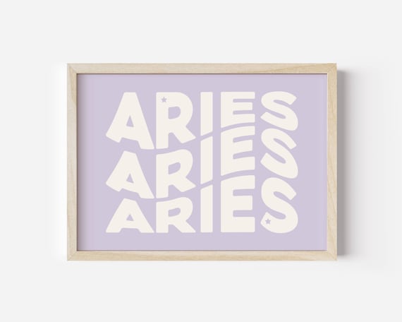 Aries - Pastel Zodiac Art