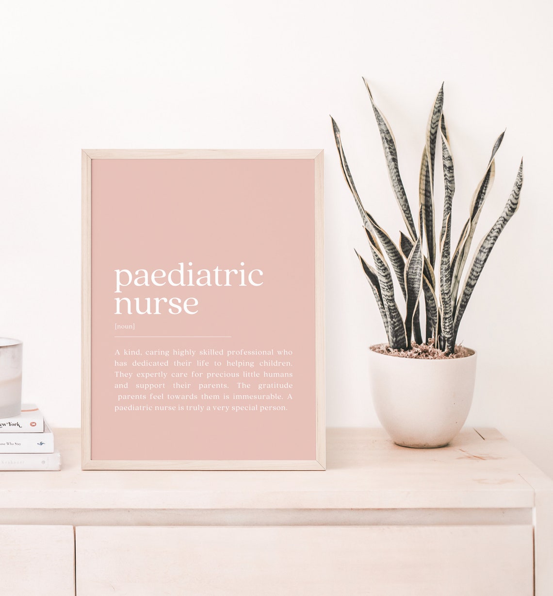 Paediatric Nurse Definition Poster, Coworker Goodbye - Image 2