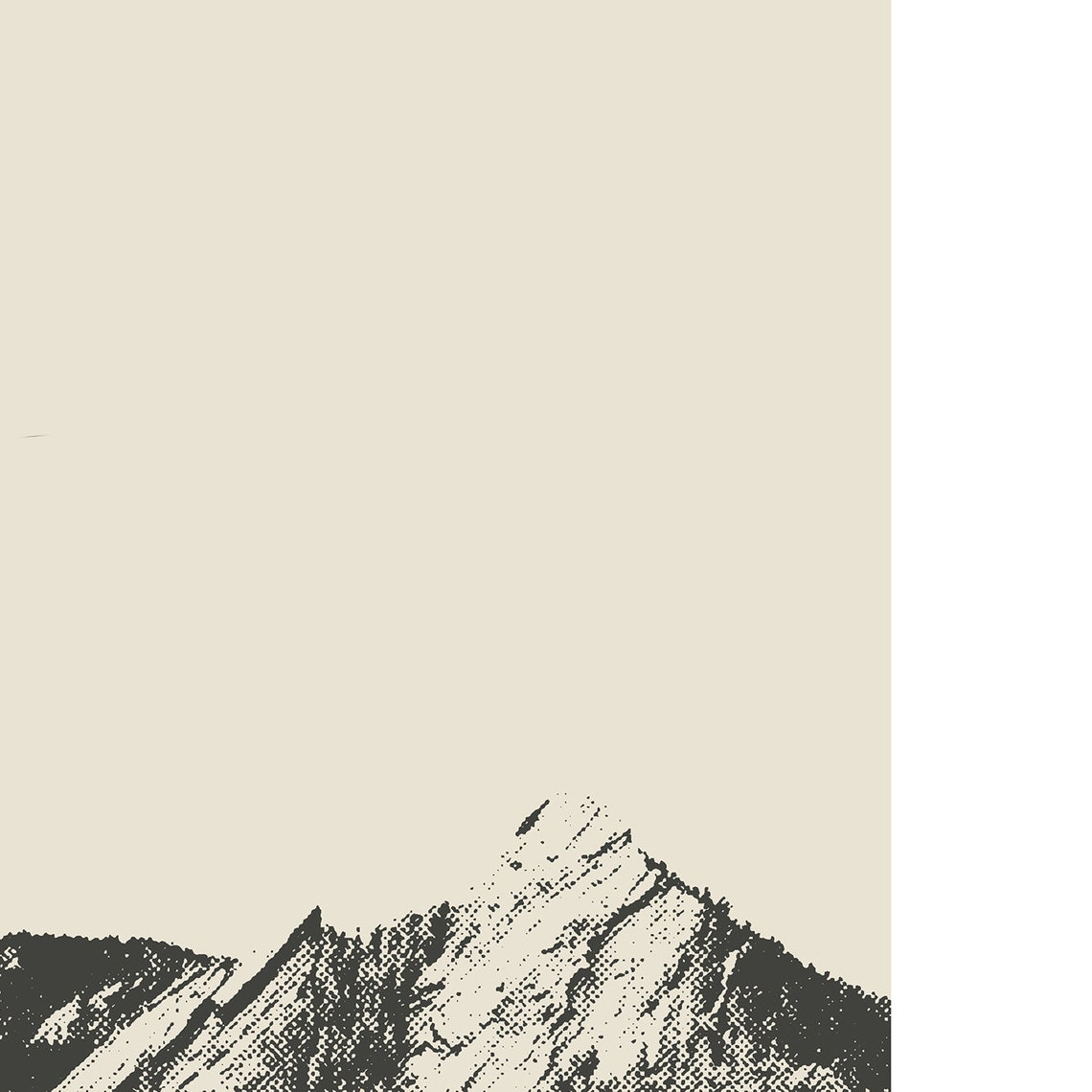 Boulder Flatirons Minimalist City Print, Colorado - Image 2