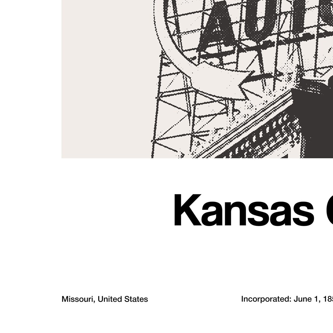 Kansas City Mo Western Auto Building Poster Print - Image 3