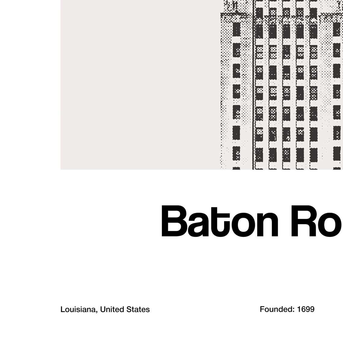 Baton Rouge, Louisiana Minimalist Capitol Building - Image 2