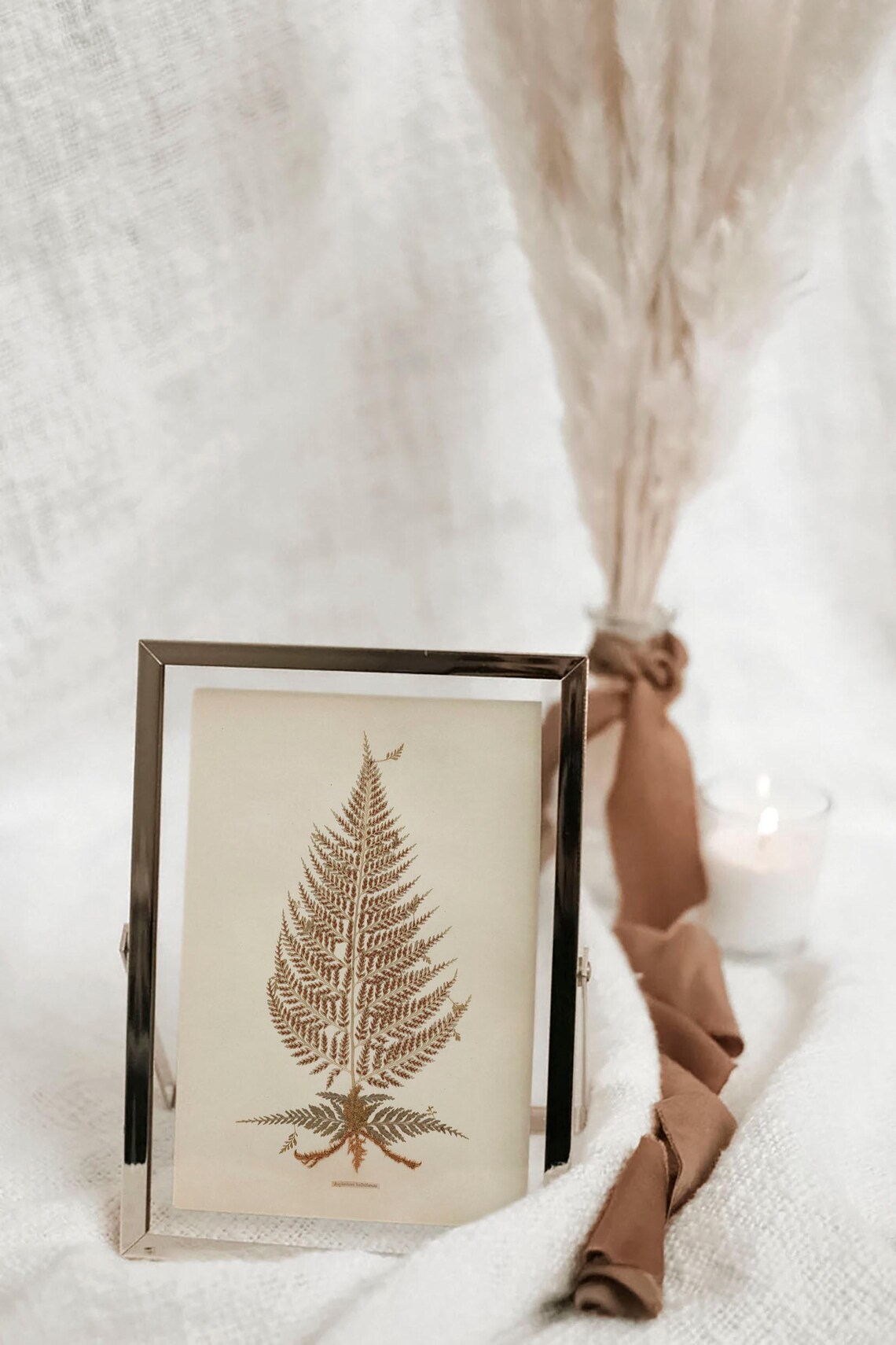 Vintage Kitchen Fern Botanical Art Print, Farmhouse - Image 2