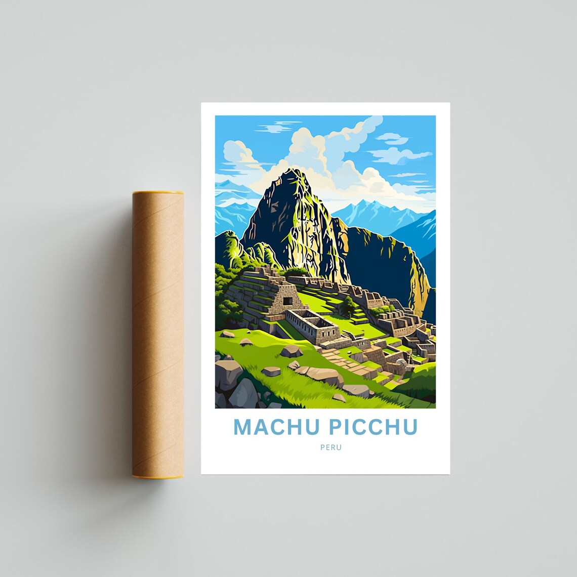 Machu Picchu Poster Peru Gift Poster - Image 4
