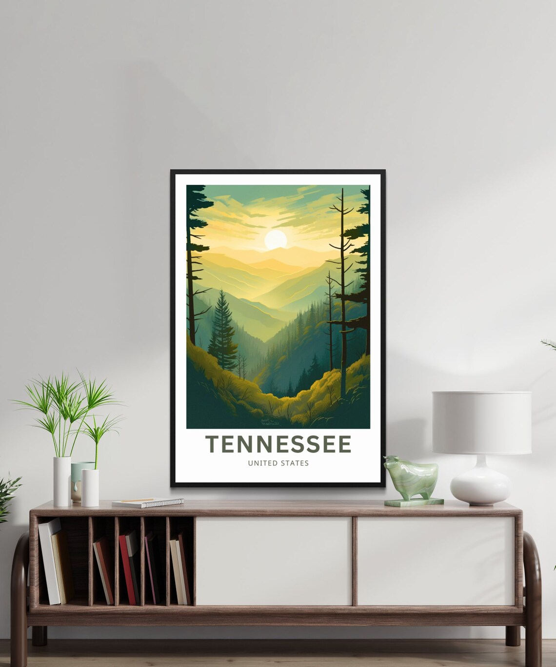 Tennessee United States Wall Art Poster - Image 2