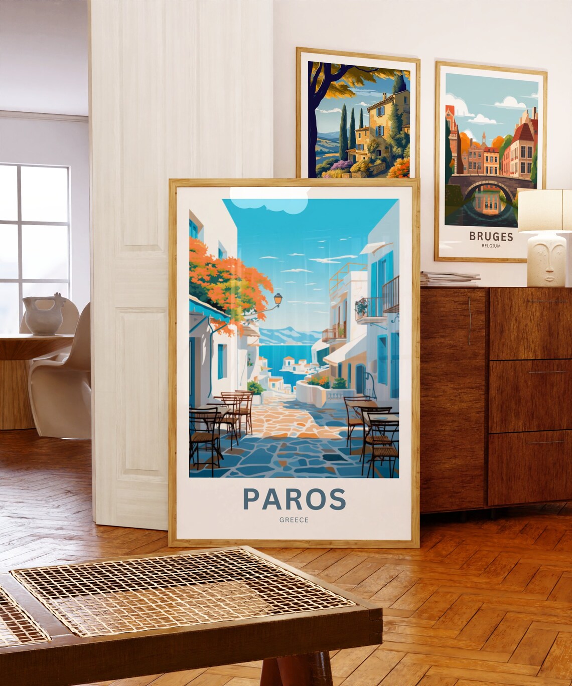 Personalized Paros Island Travel Poster, Greece - Image 5